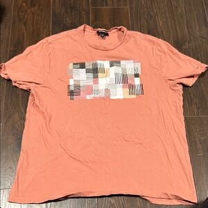 Express Men's Short-Sleeve Graphic Tee in Coral